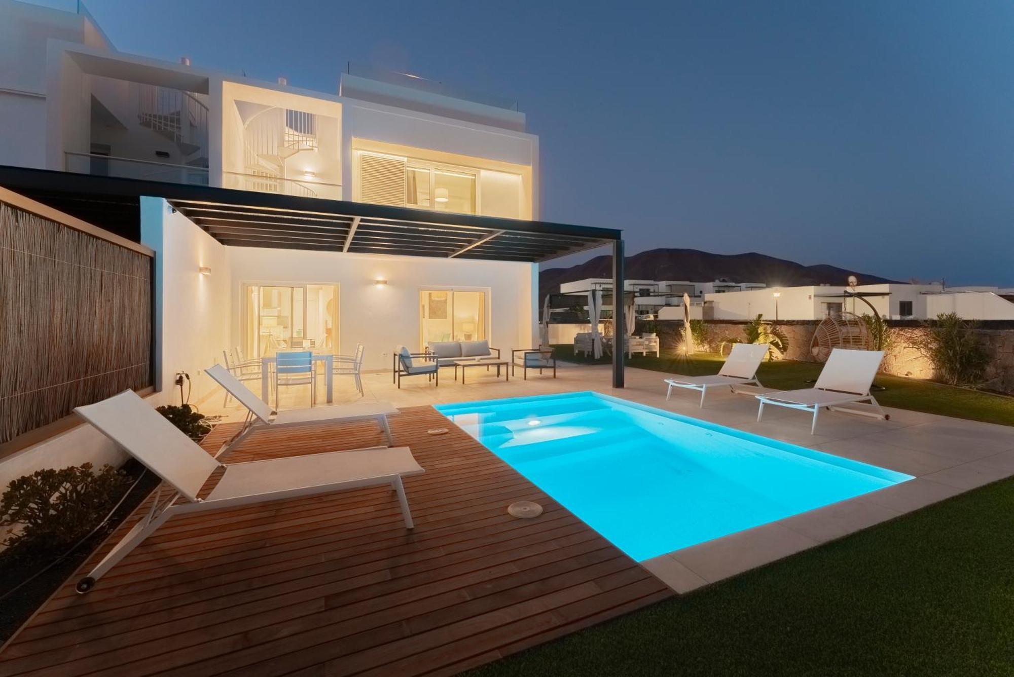 Villa Menta Relaxing Corner In Front Of The Ocean 플라야블랑카 외부 사진